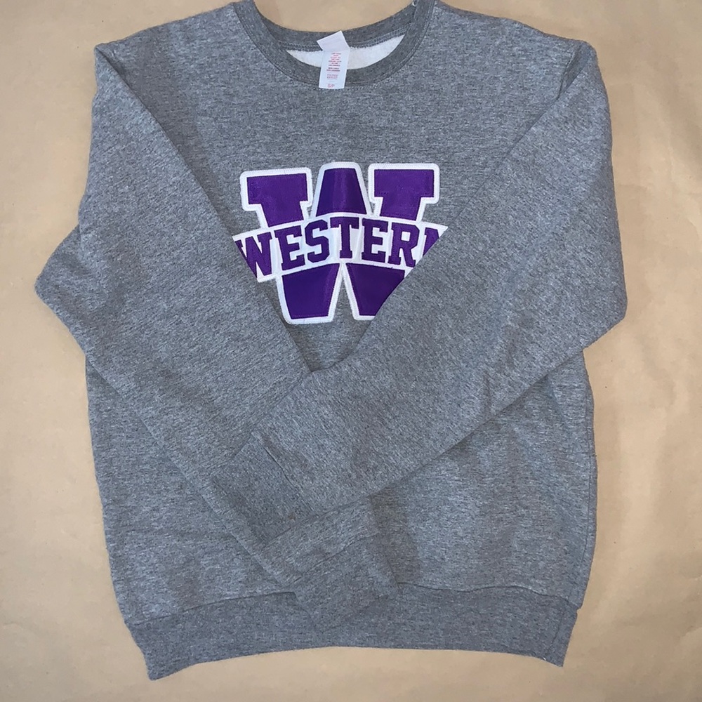western university crewneck